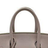エルメス HERMES バーキン25 □L刻 ローズドラジェ シルバー金具 スイフト レディース ハンドバッグ