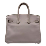 エルメス HERMES バーキン25 □L刻 ローズドラジェ シルバー金具 スイフト レディース ハンドバッグ