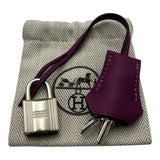 エルメス HERMES バーキン25 Z刻 アネモネ シルバー金具 スイフト レディース ハンドバッグ