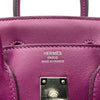 エルメス HERMES バーキン25 Z刻 アネモネ シルバー金具 スイフト レディース ハンドバッグ