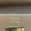 エルメス HERMES ケリー32 内縫い 〇N刻 ゴールド ゴールド金具 クシュベル レディース ハンドバッグ