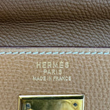 エルメス HERMES ケリー32 内縫い 〇N刻 ゴールド ゴールド金具 クシュベル レディース ハンドバッグ