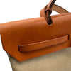エルメス HERMES エールバッグMM □C刻 アイボリー/ゴールド トワル/ハンター レディース ショルダーバッグ