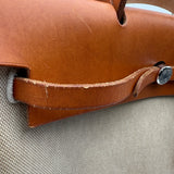 エルメス HERMES エールバッグMM □C刻 アイボリー/ゴールド トワル/ハンター レディース ショルダーバッグ