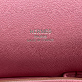 エルメス HERMES ジプシエール28 □N刻 ピンク シルバー金具 スイフト レディース ショルダーバッグ