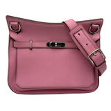 エルメス HERMES ジプシエール28 □N刻 ピンク シルバー金具 スイフト レディース ショルダーバッグ