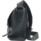 エルメス HERMES サックアルフレッド35 □M刻印 ブラック シルバー金具 トリヨン メンズ ショルダーバッグ メッセンジャーバッグ