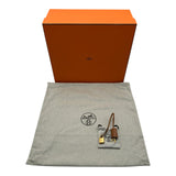 エルメス HERMES エールバッグジップPM W刻 エクリュ/ゴールド ゴールド金具 トワル/ハンター レディース ショルダーバッグ