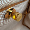 エルメス HERMES エールバッグジップPM W刻 エクリュ/ゴールド ゴールド金具 トワル/ハンター レディース ショルダーバッグ