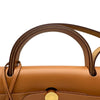 エルメス HERMES エールバッグジップPM W刻 エクリュ/ゴールド ゴールド金具 トワル/ハンター レディース ショルダーバッグ