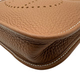 エルメス HERMES エヴリン TPM W刻 ゴールド シルバー金具 トリヨン レディース ショルダーバッグ
