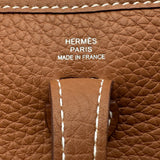 エルメス HERMES エヴリン TPM W刻 ゴールド シルバー金具 トリヨン レディース ショルダーバッグ