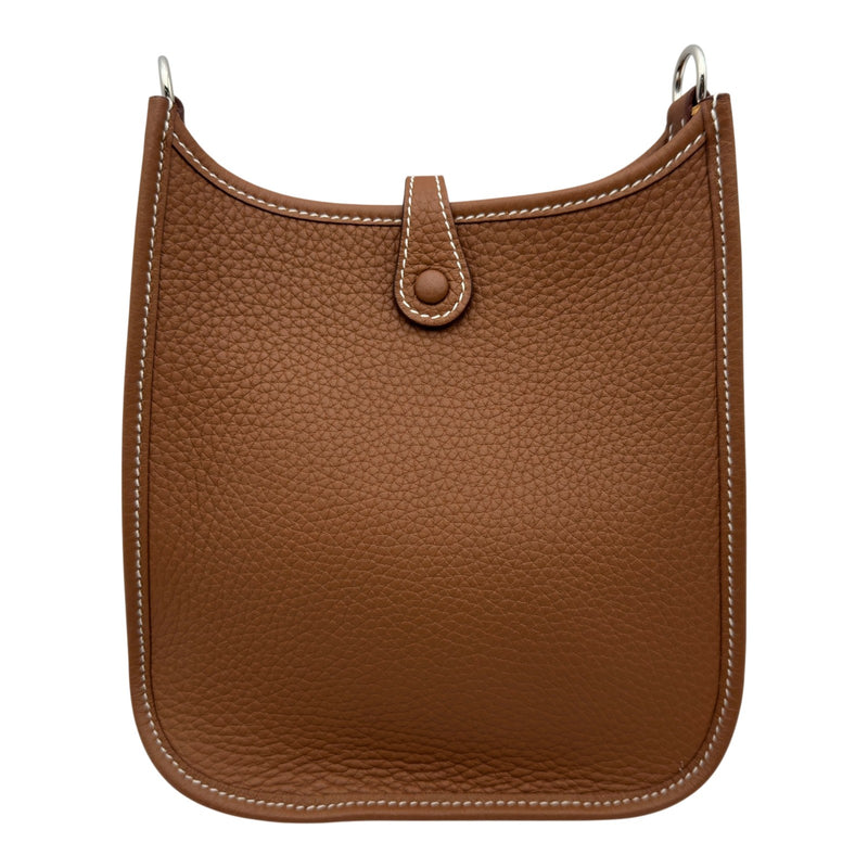エルメス HERMES エヴリン TPM W刻 ゴールド シルバー金具 トリヨン