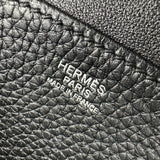 エルメス HERMES アルザン31 C刻 ブラック シルバー金具 トリヨン レディース ショルダーバッグ