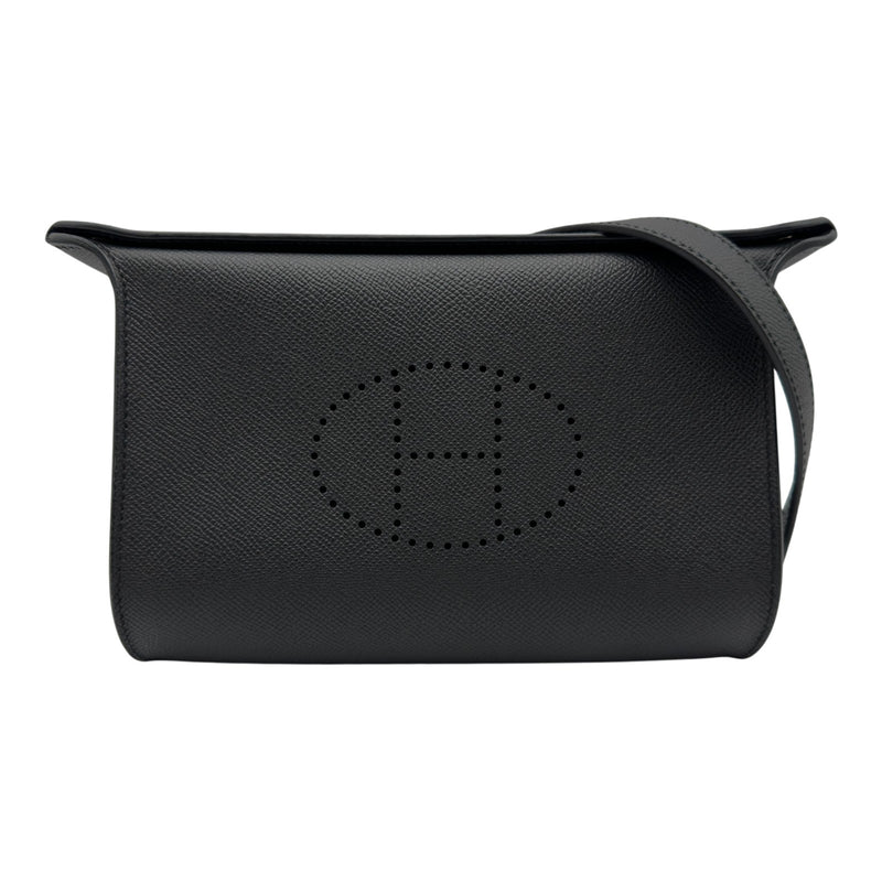エルメス　ヴィド・ポッシュ　黒 エルメス HERMES ヴィドポッシュ K刻 ブラック シルバー金具 エプソン