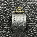 エルメス HERMES エヴリン TPM B刻 ブラック ゴールド金具 トリヨン レディース ショルダーバッグ