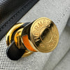 エルメス HERMES エールバッグジップPM W刻 ブラック/エクリュ ゴールド金具 トワル/ハンター レディース ショルダーバッグ