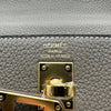 エルメス HERMES ケリー25 内縫い W刻印 エトゥープ ゴールド金具 トゴ レディース ハンドバッグ