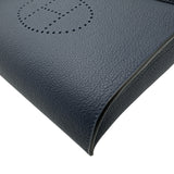 エルメス HERMES ヴィドポッシュ K刻 ブルードプリュス シルバー金具 トゴ レディース ショルダーバッグ