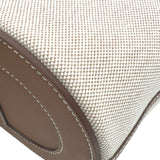 エルメス HERMES インザループ18 W刻印 エクリュ/ゴールド シルバー金具 トワル スイフト レディース ハンドバッグ