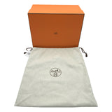 エルメス HERMES インザループ18 W刻印 エクリュ/ゴールド シルバー金具 トワル スイフト レディース ハンドバッグ
