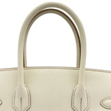 エルメス HERMES バーキン30 パーソナルオーダー A刻印 クレ/エトゥープ マットゴールド金具 エプソン レディース ハンドバッグ