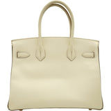 エルメス HERMES バーキン30 パーソナルオーダー A刻印 クレ/エトゥープ マットゴールド金具 エプソン レディース ハンドバッグ