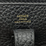 エルメス HERMES エヴリン TPM G刻 ブラック ゴールド金具 トリヨン レディース ショルダーバッグ