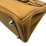 エルメス HERMES バーキン25 K刻 ナチュラルサブレ シルバー金具 トゴ レディース ハンドバッグ