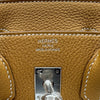 エルメス HERMES バーキン25 K刻 ナチュラルサブレ シルバー金具 トゴ レディース ハンドバッグ