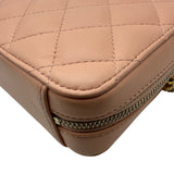 シャネル CHANEL マトラッセ ミニカメラバッグ AP2463 31番台 ピンク ゴールド金具 ラムスキン レディース ショルダーバッグ