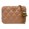 シャネル CHANEL マトラッセ ミニカメラバッグ AP2463 31番台 ピンク ゴールド金具 ラムスキン レディース ショルダーバッグ