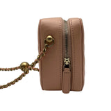 シャネル CHANEL マトラッセ ミニカメラバッグ AP2463 31番台 ピンク ゴールド金具 ラムスキン レディース ショルダーバッグ