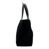シャネル CHANEL ニュートラベルライントートMM A15991 8番台 ブラック ナイロンジャガード/レザー レディース トートバッグ