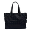 シャネル CHANEL ニュートラベルライントートMM A15991 8番台 ブラック ナイロンジャガード/レザー レディース トートバッグ