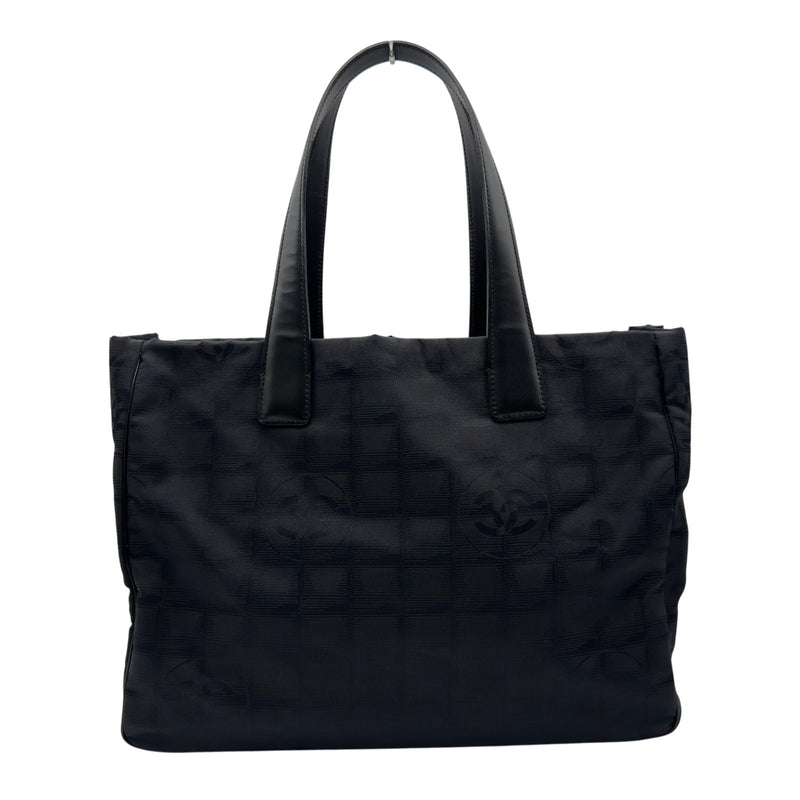 シャネル CHANEL ニュートラベルライントートMM A15991 8番台 ブラック
