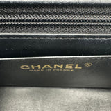シャネル CHANEL マトラッセトップハンドルフラップバッグ AS2431 ブラック ラムスキン レディース ハンドバッグ