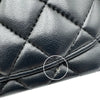 シャネル CHANEL マトラッセトップハンドルフラップバッグ AS2431 ブラック ラムスキン レディース ハンドバッグ