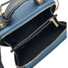 シャネル CHANEL CCフィグリーバニティバッグ A93343 28番台 ブルー/ブラック ゴールド金具 キャビアスキン レディース ショルダーバッグ