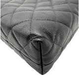 シャネル CHANEL マトラッセ トップハンドルバッグ AP4942 ブラック ゴールド金具 キャビアスキン レディース ショルダーバッグ