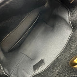 シャネル CHANEL マトラッセ トップハンドルバッグ AP4942 ブラック ゴールド金具 キャビアスキン レディース ショルダーバッグ