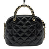 シャネル CHANEL マトラッセ チェーンハンドルショルダーバッグ AP3354 ブラック ゴールド金具 シャイニーラムスキン レディース ショルダーバッグ
