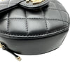 シャネル CHANEL ハートシェイプ チェーンショルダーバッグ AP2784 ブラック ゴールド金具 ラムスキン レディース ショルダーバッグ