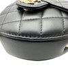 シャネル CHANEL ハートシェイプ チェーンショルダーバッグ AP2784 ブラック ゴールド金具 ラムスキン レディース ショルダーバッグ