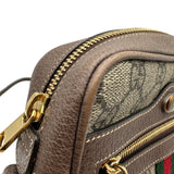 グッチ GUCCI ミニバッグ オフィディア ショルダーバッグ 517350 ベージュ×エボニー GGスプリームキャンバス/レザー レディース ショルダーバッグ