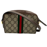 グッチ GUCCI ミニバッグ オフィディア ショルダーバッグ 517350 ベージュ×エボニー GGスプリームキャンバス/レザー レディース ショルダーバッグ