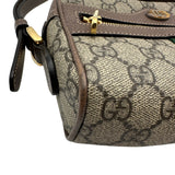 グッチ GUCCI ミニバッグ オフィディア ショルダーバッグ 517350 ベージュ×エボニー GGスプリームキャンバス/レザー レディース ショルダーバッグ