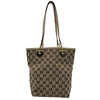 グッチ GUCCI GGキャンバス ハンドバッグ 120840 ベージュ GGキャンバス/レザー レディース ハンドバッグ