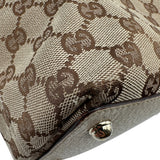 グッチ GUCCI GGキャンバス ハンドバッグ 120840 ベージュ GGキャンバス/レザー レディース ハンドバッグ