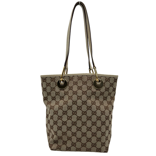 グッチ GUCCI GGキャンバス ハンドバッグ 120840 ベージュ GG